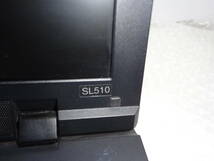 【ジャンク品】lenovo Thinkpad SL510 BIOS確認済み/core 2 DUO P8700 2.53GHz/HDD 無/メモリ 2GB/DVDマルチ/15.6インチ　_画像8
