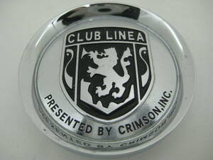 11019 CLUB LINEA クラブリネア　CRIMSON アルミホイール用センターキャップ1個