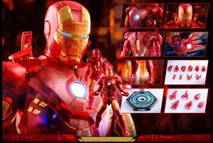 新品未開封 ホットトイズ MMS568 ホットトイズ アイアンマン・マーク4 IV (Holographic ver) ホログラフィック　1/6　フィギュア ironman