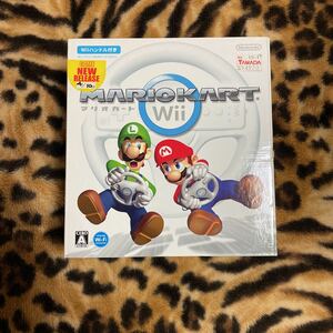 Wii マリオカートWiiハンドル 同梱版 箱説付き　起動確認済み 大量出品中！ 同梱発送歓迎です。