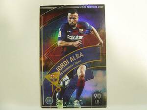 WCCF FOOTISTA 2020 ジョルディ・アルバ　Jordi Alba 1989 Spain　FC Barcelona 19-20　2-21R