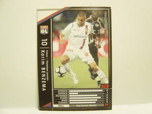 ■ WCCF 2008-2009 黒 カリム・ベンゼマ　Karim BENZEMA 1987 France　Olympique Lyonnais 08-09 Panini 