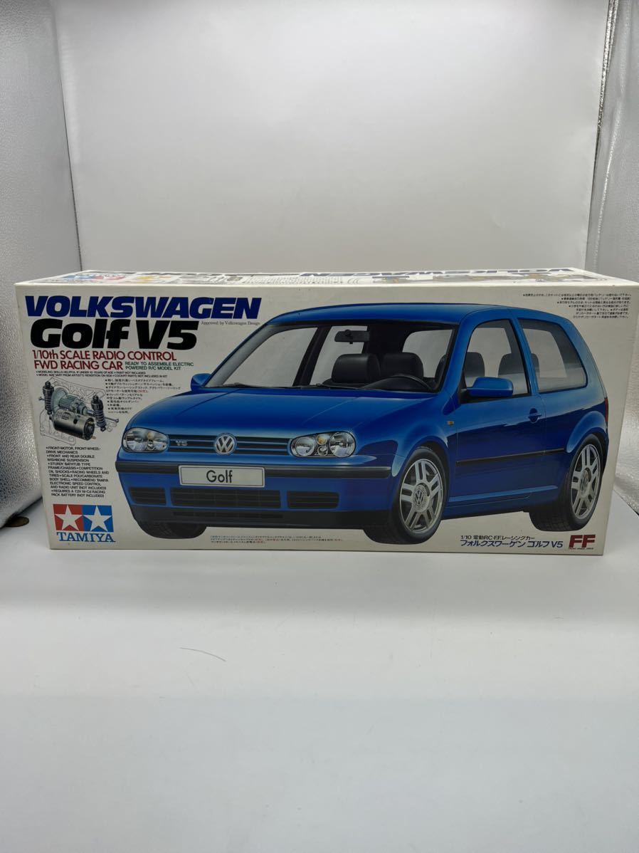 当時モノ タミヤ RC 1/10 フォルクスワーゲン・ゴルフ V5 FFカー-