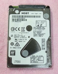 HGST 2.5インチ HDD 320GB 厚さ7mm 使用時間7001～8000H