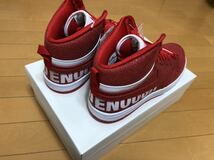 NIKE COURT FORCE SP FRAGMENT US9.0 27.0cm 新品未使用 UNVRSTY RED_画像4