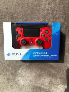 ワイヤレスコントローラー (DUALSHOCK 4) マグマ・レッド (CUH-ZCT2J11)