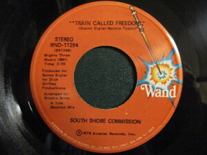 South Shore Commission ： Train Called Freedom 7'' / 45s (( Bunny Sigler / MFSB / フィリーDisco )) (( 落札5点で送料無料