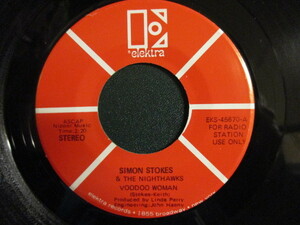 Simon Stokes & The Nighthawks ： Voodoo Woman 7'' / 45s (( '69 Funky Rock )) (( 落札5点で送料無料