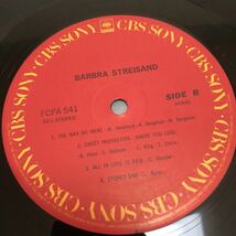 【国内盤】Barbra Streisand`s Greatest Hits Volume2 バーブラストライサンド /LP レコード/FCPA541/ 英字歌詞カード有 / 洋楽ポップス /_画像10