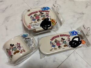 ランチボックス 弁当箱 サンリオ お箸 カトラリーセットトリオセット ミッキーフレンズ レトロミッキー コップ入園式準備