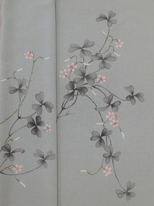 Art hand Auction Rakufu Special Selection P3464 Tsukesage peint à la main Oeuvre d'artiste Nouveau rouleau de tissu ft, mode, Kimono femme, kimono, Tsukesage