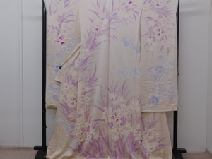 Art hand Auction [Rakufu] P3561 Furisode peint à la main, Nouveau, Pré-adapté, mode, Kimono femme, kimono, Kimono à manches longues