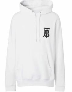  regular 20SS BURBERRY LONDON ENGLAND by Riccardo Tisci Burberry TB Logo pull over fender -ti- Parker white XS PTFATTEX315SAN