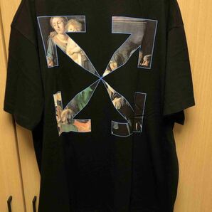 正規新品 20AW OFF-WHITE c/o VIRGIL ABLOH Off White CARAVAG PAINTING オフホワイト ヴァージル アブロー カラヴァッジォ Tシャツ Mの画像7