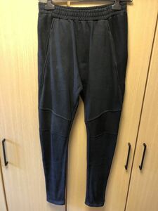 国内正規 16SS BALMAIN バルマン バイカー 蛇腹 サルエル スウェット パンツ XS J590 C324