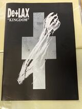 ♪　De+LAX 　TOUR '90 “KINGDOM“ 　ツアーパンフレット　1990年　BOOWY　高橋まこと　宙也_画像1