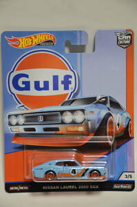 Hot Wheels 2019 Gulf Racing Nissan LAUREL 2000 SGX #3/5★ホットウィール HW ガルフ ニッサン ローレル 日産 ブタケツ