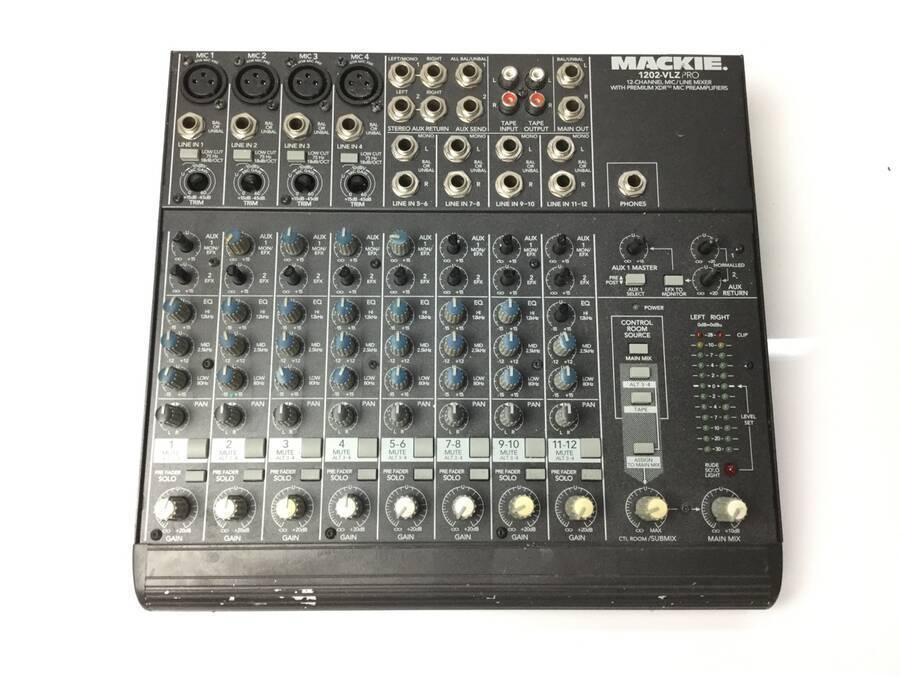 Mackie 1202-VLZ PRO 12チャンネルアナログミキサー-connectedremag.com