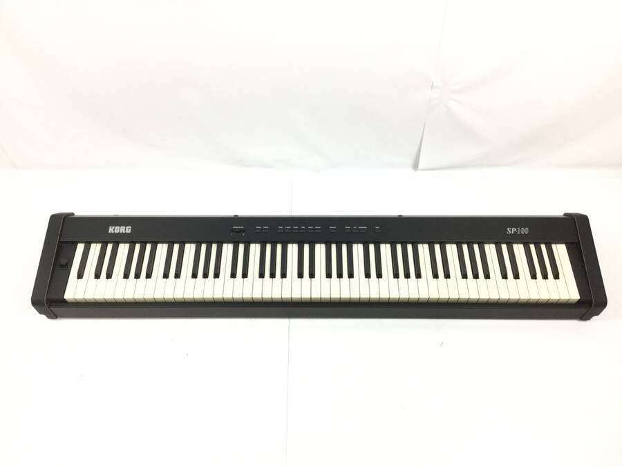 ホワイト系激安直営店 電子ピアノ KORG SP-100 鍵盤楽器 楽器/器材 