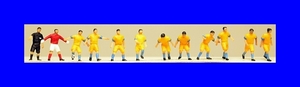 ザ・人間　サッカーする人々(1)　075　TOMYTEC　ジオコレ　情景コレクションシリーズ　鉄道模型　人　人間　ミニチュア　1/150　Nゲージ