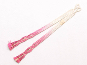 正絹平織り羽織紐(No.4264)