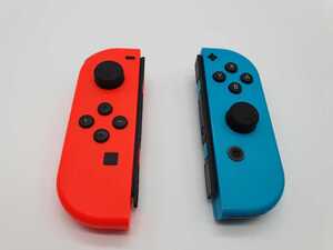 送料無料 任天堂 ネオンレッドL ネオンブルーR3 NintendoSwitch ニンテンドースイッチ ジョイコンLR JOY-CON左右セットコントローラ