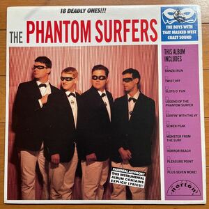 《LP》THE PHANTOM SURFERS 18 Deadly Ones!!! 1991 US Orig.LP GARAGE PUNK MUMMIES JACKIE & THE CEDRICS THE 5.6.7.8'S MAD3