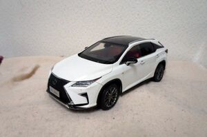 レクサス RX 200ｔ 1/18 ミニカー 白 LEXUS ドア開閉