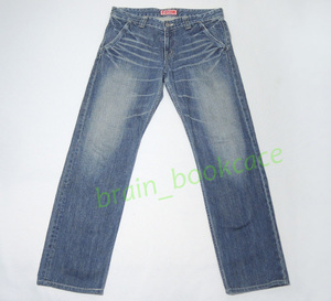 Johnbull( Johnbull )|woshu processing strut jeans 44-8749/sizeL | tube POX