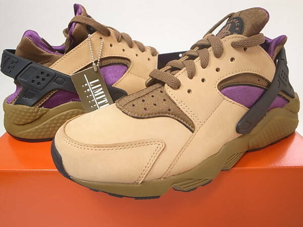 【送料無料】NIKE AIR HUARACHE LE PRALINE/UMBER-VINE-BLACK 26.5cm US8.5新品 30周年オリジナルカラー復刻エアハラチ OGカラーDH8143-201