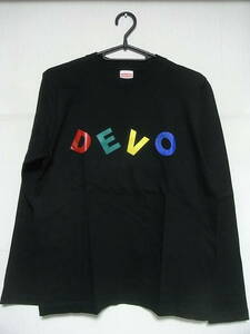 即決★新品長袖バンドＴシャツ★ディーヴォ★DEVO★ブラックボディ★S/M/L/XLサイズ