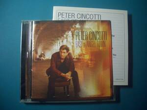CD　/　ピーター・シンコッティ　Peter Cincotti　/　East of Angel Town　/　シンガーソングライター　ピアノ弾き