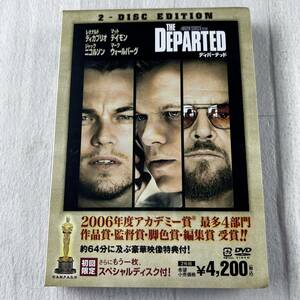 未開封 ディパーテッド 初回限定 スペシャルディスク付き DVD2枚組 THE DEPARTED