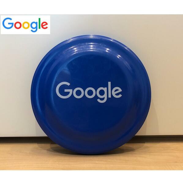 Google フリスビー 青　アップル本社 ビジターセンターにて購入　限定品