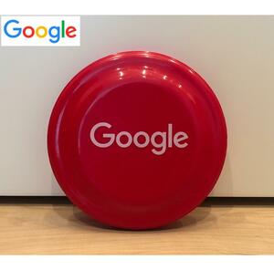 Google フリスビー 赤 RED　アップル本社 ビジターセンターにて購入　限定品