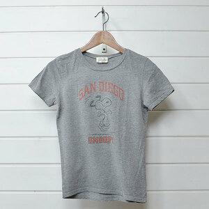 ピーナッツ vintage snoopy Tシャツ XS グレー peanuts｜9g1111*A