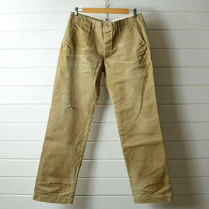 chimalalchimala damage processing chino pants l/5h0674*A