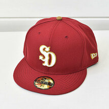 新品 NEW ERA × STANDARD CALIFORNIA 59 FIFTY Logo Cap red 7 5/8 BBキャップ ニューエラ スタンダードカリフォルニア｜21i2357*A_画像1