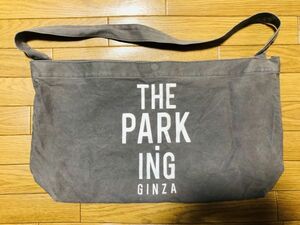 【激レア/美品】THE PARK・ING GINZA パーキング銀座　ショルダーバッグ　SOUVENIR SHOULDER BAG 検/fragment 藤原ヒロシ　