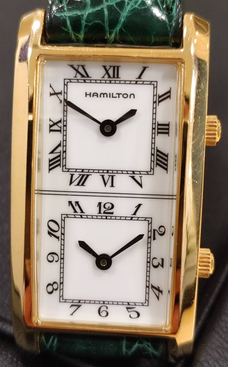 最新の激安 お値下げ HAMILTON 腕時計 ハミルトン デュアルタイム6232