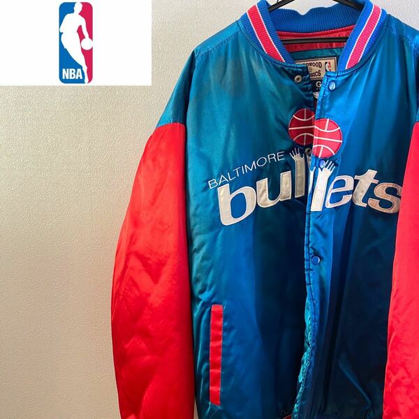 NBA bullets スタジャン US old コレクション