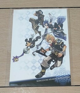  Kingdom Hearts bar sbai sleep postcard ② tera aqua Vent usKINGDOM HEARTS KHBbS SQEXskeniBirth by Sleep