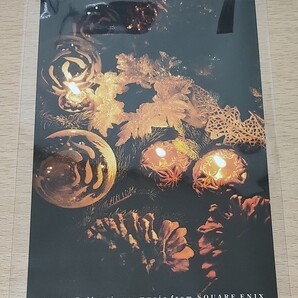 X'mas Collections music from SQUARE ENIX ポストカード ファイナルファンタジー FF スクエニ クリスマスコレクションズ