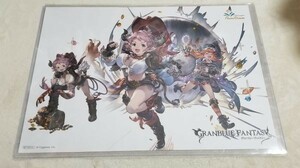 パセラボ カフェ 秋葉原 グランブルーファンタジー カルバ ランチョンマット 非売品 グラブル パセラリゾーツ GRANBLUE FANTASY