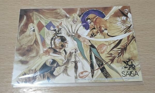 サガ25周年 ポストカード ロマンシングサガ2 SQEX スクエニ ロマサガ2 Romancing SaGa 小林智美