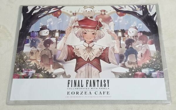 エオルゼアカフェ 期間限定 ランチョンマット 星芒祭 2018-2019 非売品 ファイナルファンタジー14 FF14 FINAL FANTASY EORZEACAFE