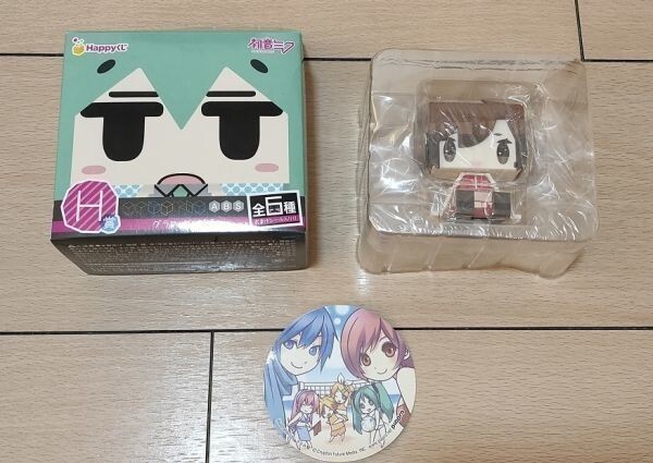 初音ミク Happyくじ グラフィグ メイコ おまけステッカー付き ミク リン レン ルカ カイト