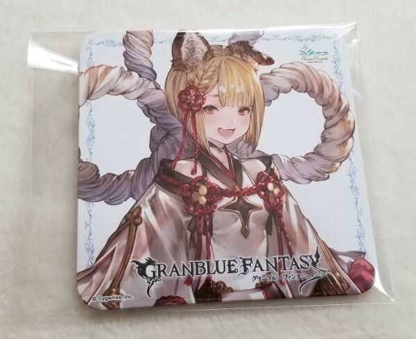 ハニトーカフェ 秋葉原 グランブルーファンタジー ヴァジラ コースター 限定 非売品 グラブル パセラリゾーツ GRANBLUE FANTASY