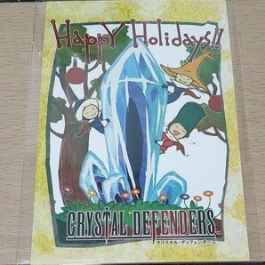 クリスタル ディフェンダーズ ポストカード CRYSTAL DEFENDERS SQEX スクエニ