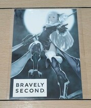 ブレイブリーセカンド ポストカード マグノリア キービジュアル BRAVELY SECOND END LAYER ブレセカ SQEX スクエニ BSEL_画像1